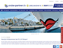 Tablet Screenshot of cruise-partner.de